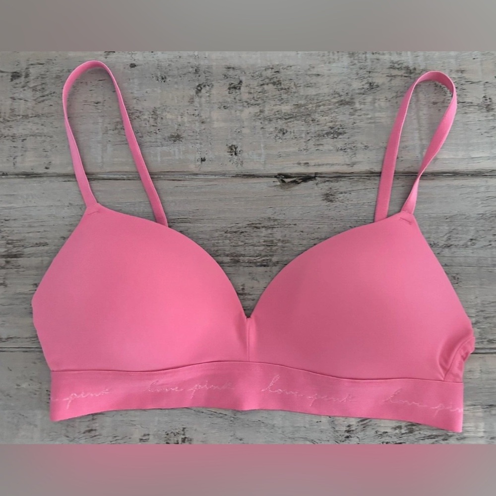 **LOVE PINK Victorias Secret** padded underwire molded push up BRA 34C